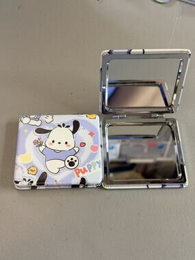 #PC-758 Pochacco Compact Mirror with regular & 2X Viewing